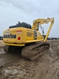 Used Komatsu in yard